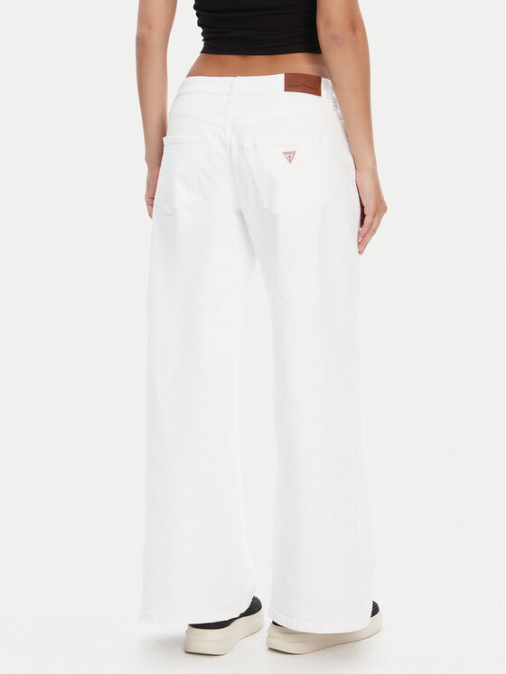 Guess Jeans Guess Jeans Jeans W5YA0O D0131 Bianco Regular Fit