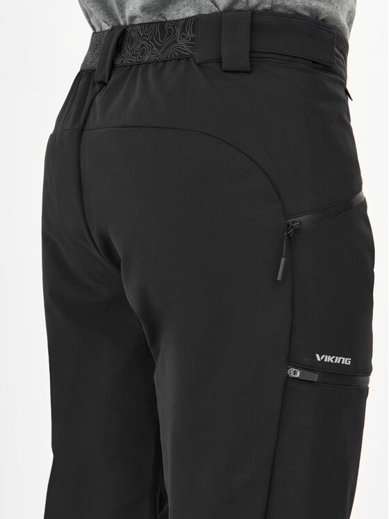 Viking Viking Spodnie outdoor Expander Warm Czarny Reglan Fit