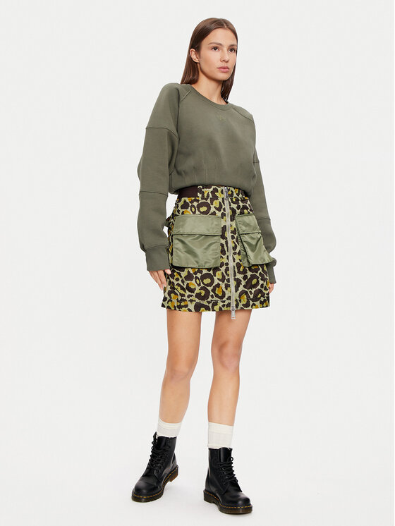 Alpha Industries Alpha Industries Miniszoknya 148066C Zöld Regular Fit