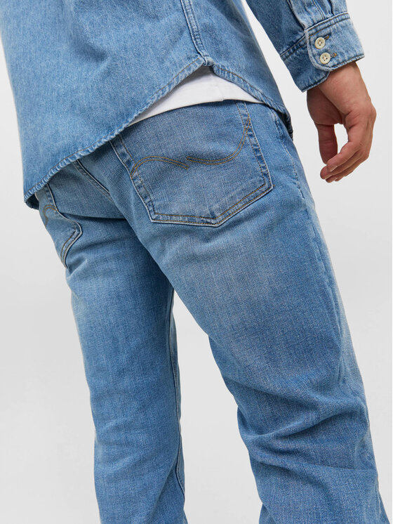 Jack&Jones Jack&Jones Traperice Tim 12223505 Plava Slim Fit