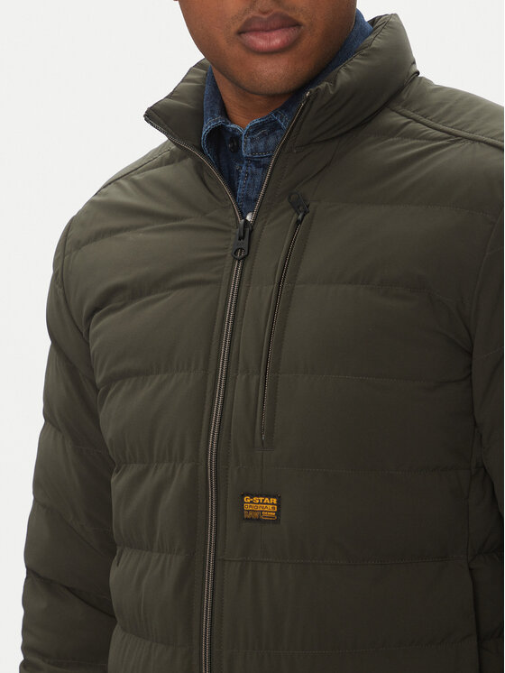 G-Star Raw G-Star Raw Зимно яке Foundation D24276-D518 Зелен Regular Fit