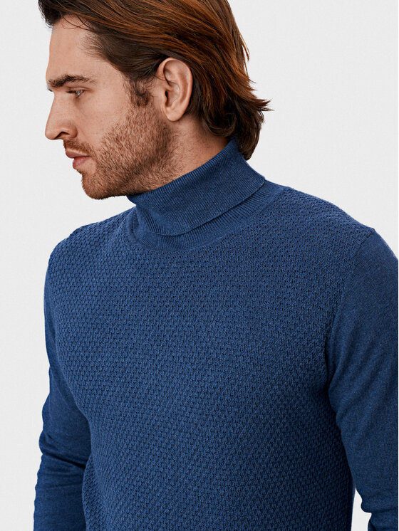 Evenemen Evenemen Sweter 1170015 Niebieski Slim Fit
