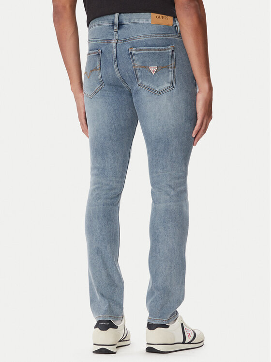 Guess Guess Džinsai M6BAN1 D2602 Mėlyna Skinny Fit
