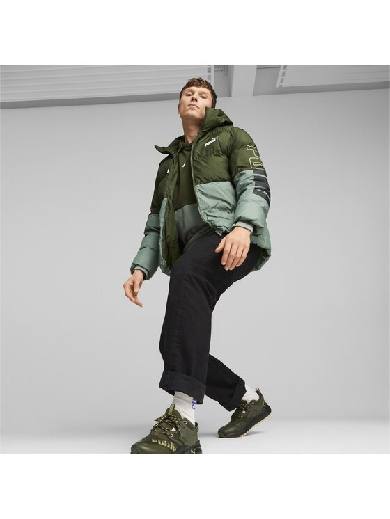 Puma Puma Kurtka zimowa 675389 Zielony Regular Fit