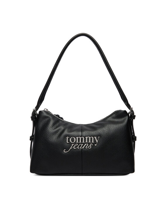 Tommy Jeans Torebka Tjw Bold Shoulder Bag AW0AW18468 Czarny