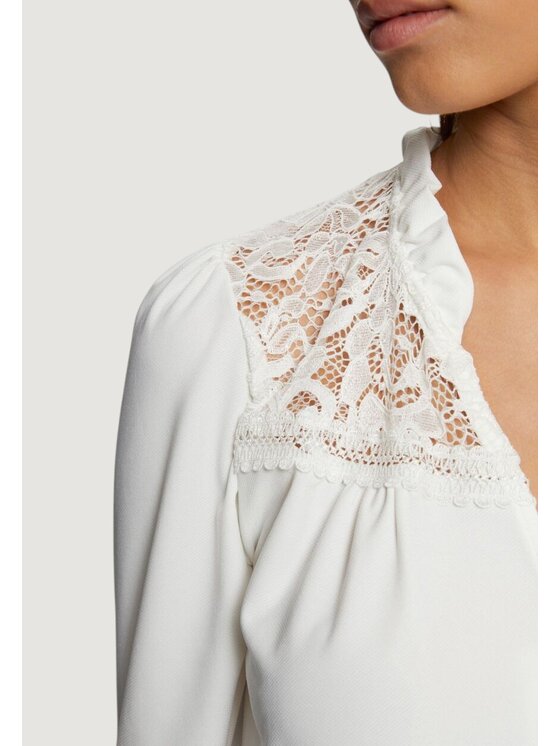 Morgan De Toi Morgan De Toi Camicia 241-TDRINK Bianco Long Fit