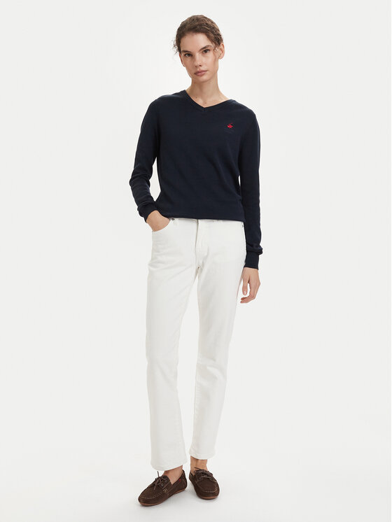 Beverly Hills Polo Club Beverly Hills Polo Club Džemper P-SS26W-M536563 Tamnoplava Regular Fit
