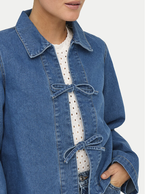 ONLY ONLY Giacca di jeans Thora 15357228 Blu Regular Fit