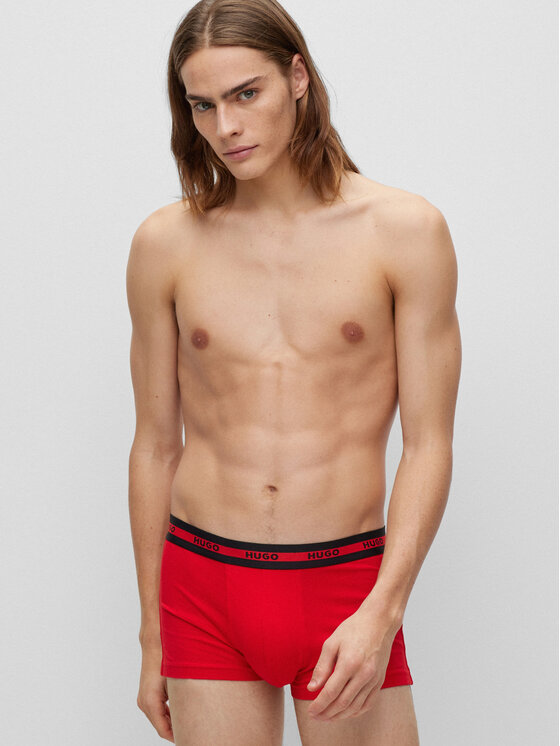 HUGO Hugo Set di 3 boxer 50492375 Multicolore
