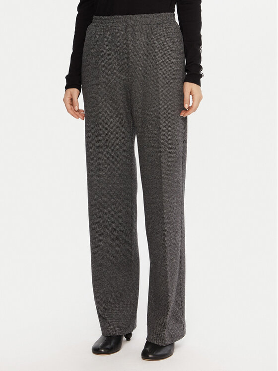 Weekend Max Mara Weekend Max Mara Auduma bikses Zelma 2525786042 Pelēks Regular Fit