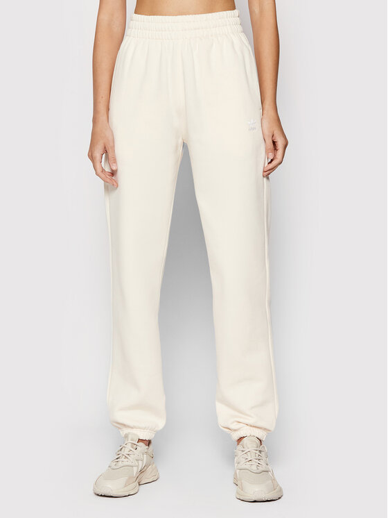 adidas adidas Pantaloni trening adicolor Essentials Fleece H14175 Écru Relaxed Fit