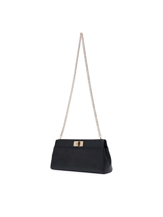 Tommy Hilfiger Tommy Hilfiger Torbica Th Modern Clutch AW0AW18727 Crna