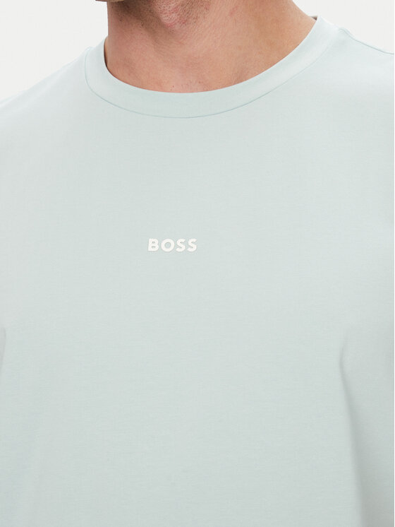 BOSS BOSS Футболка Tchup 50473278 Бірюзовий Relaxed Fit