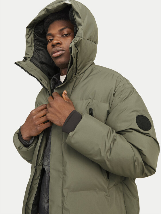 Jack & Jones Jack & Jones Kurtka zimowa Alpha 12260481 Zielony Regular Fit