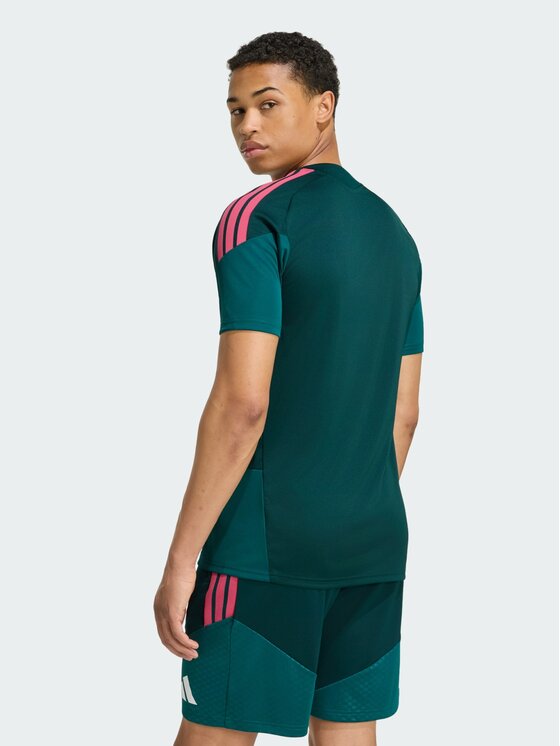 adidas adidas Koszulka techniczna 169130 Zielony Slim Fit