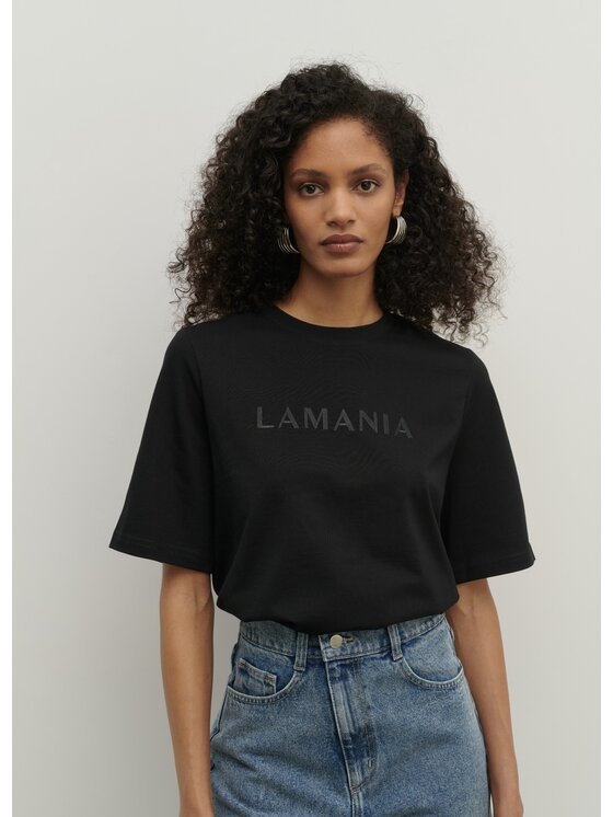 La Mania La Mania Blusa LUCY 3 Nero Classic Fit