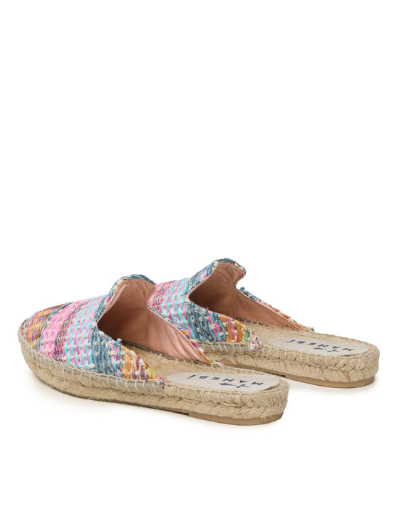 Manebi Espadrilles Raffia Yute Mix Mules G 6.1 M0 Multicolore