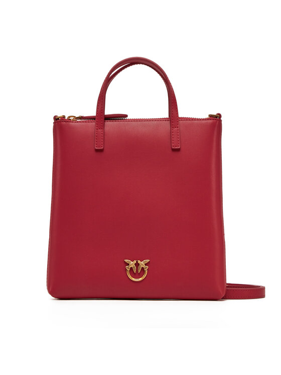 Geantă PINKO Mini Shopper PE 24 PCPL 102746 A0F1 Roșu
