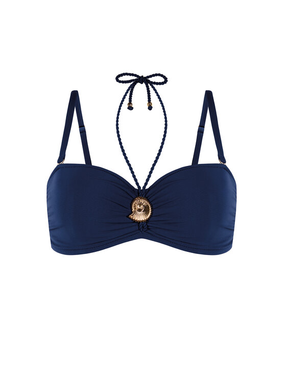 Feba Feba Bikini pezzo sopra FG13 Blu scuro