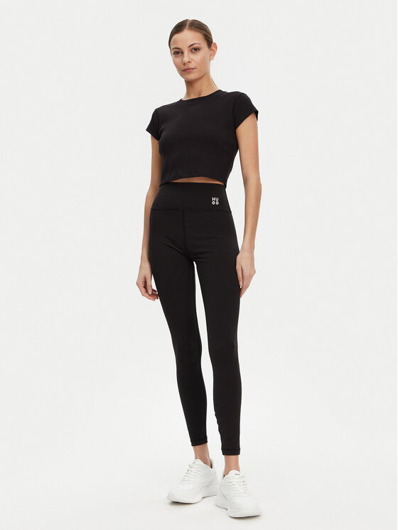 HUGO HUGO Leggings 50545350 Crna Slim Fit