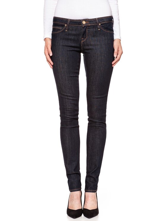 Lee Lee Jeansy TOXEY Niebieski Skinny Fit