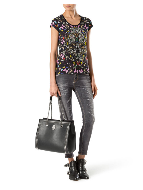 PHILIPP PLEIN PHILIPP PLEIN Džínsy 30761 Čierna