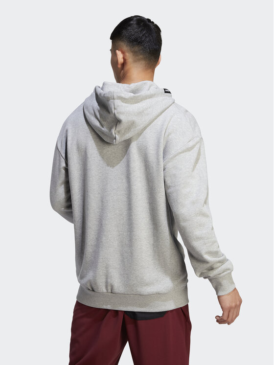 adidas adidas Bluza Terrex Logo IB6564 Szary Regular Fit