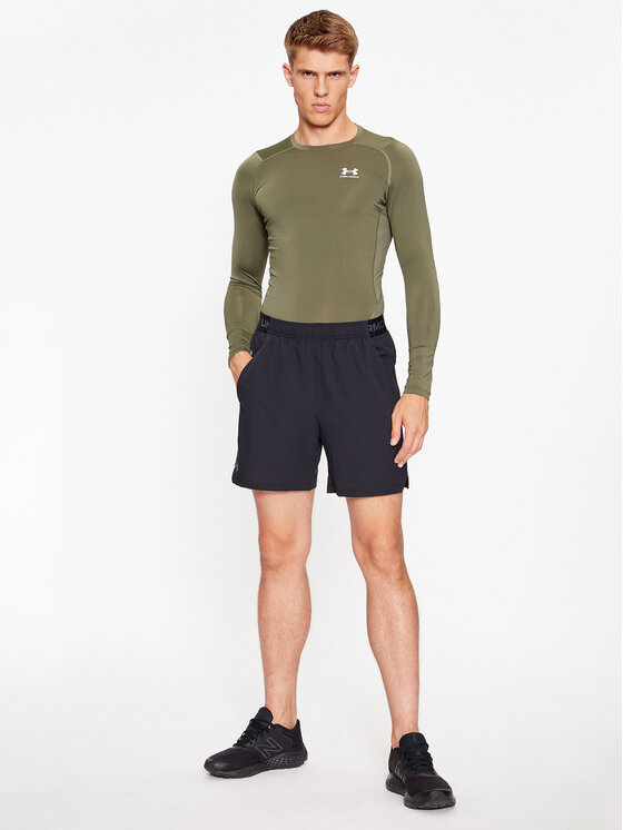 Under Armour Under Armour Koszulka techniczna Ua Hg Armour Comp Ls 1361524 Khaki Compression Fit