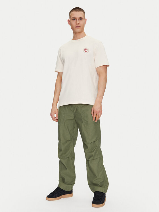 Timberland Timberland Футболка TB0A6DPD Кремовий Regular Fit