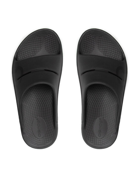 OOfos OOfos Шльопанці Ooahh Sport Intl Last Чорний