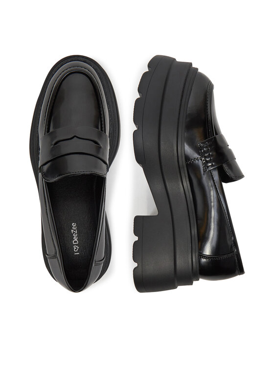 DeeZee DeeZee Loaferek ST0242613-1 Fekete