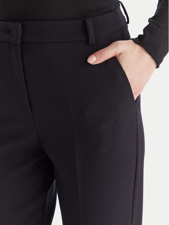 Marella Marella Pantaloni di tessuto Eresia 2525136062 Blu scuro Regular Fit