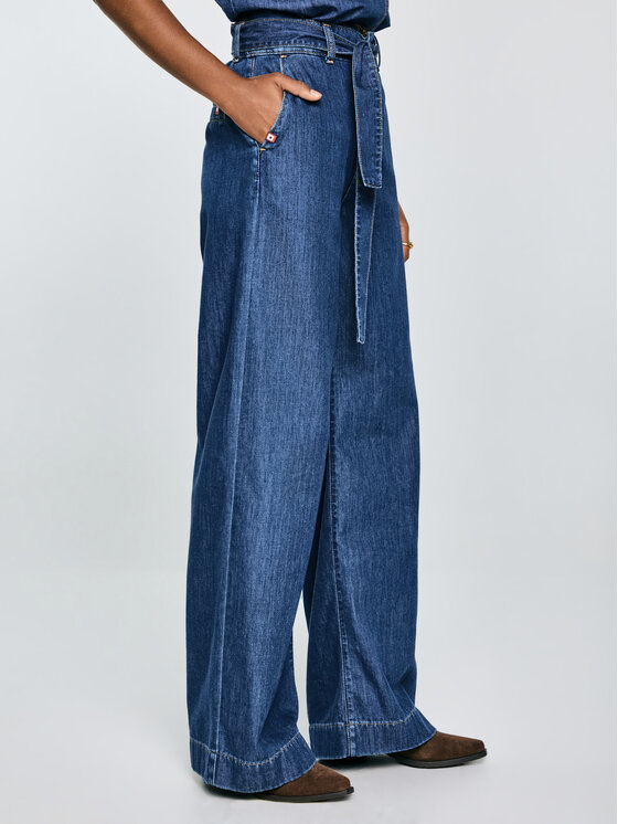 BIG STAR BIG STAR Jeansy JULII Niebieski Wide Fit