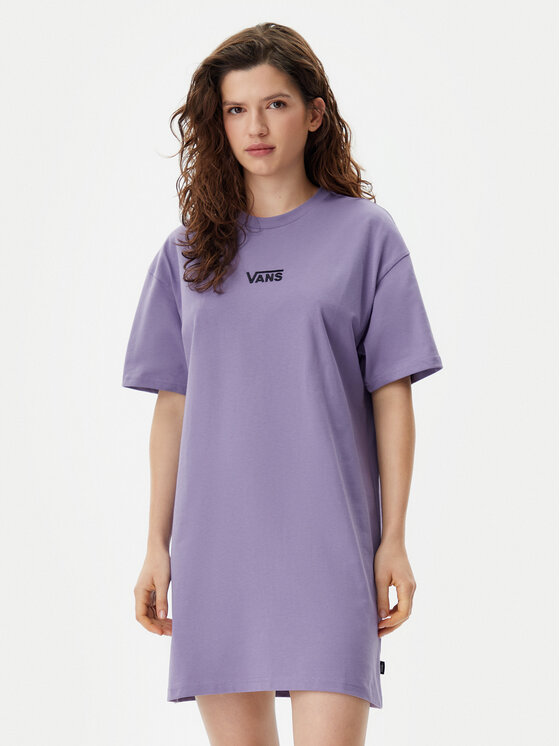 Vans Každodenné šaty Center Vee VN0A4RU2 Fialová Oversize