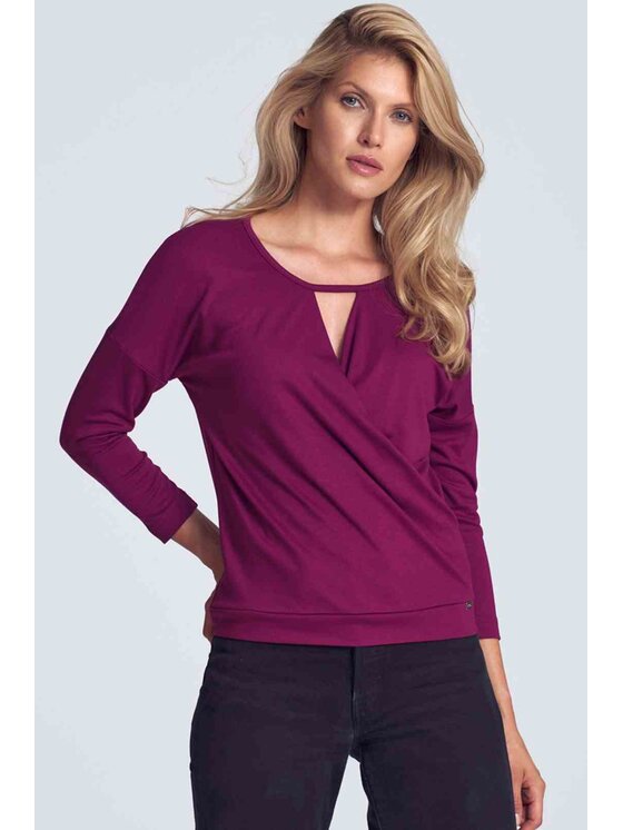 FIGL FIGL Halenka M710 Růžová Regular Fit