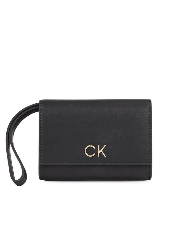 Calvin Klein Dámska peňaženka Re-Lock Bifold & Cardholder Sm K60K611092 Čierna