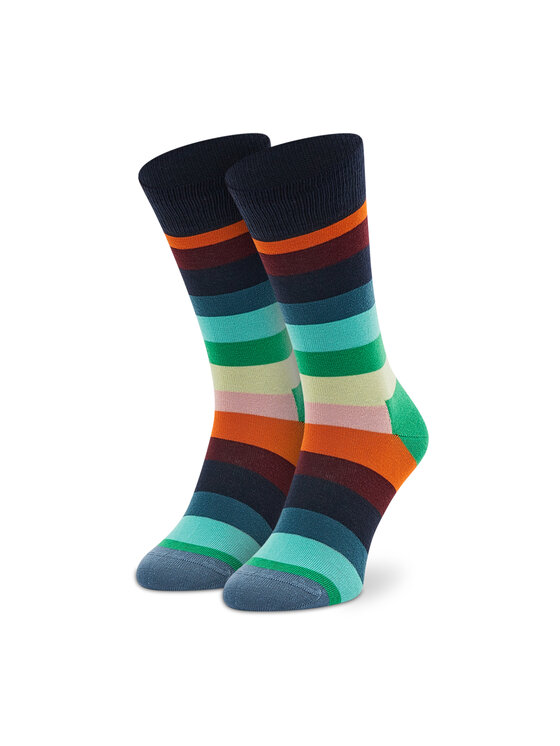 Happy Socks Happy Socks Zestaw 3 par wysokich skarpet unisex XCCS08-7303 Kolorowy