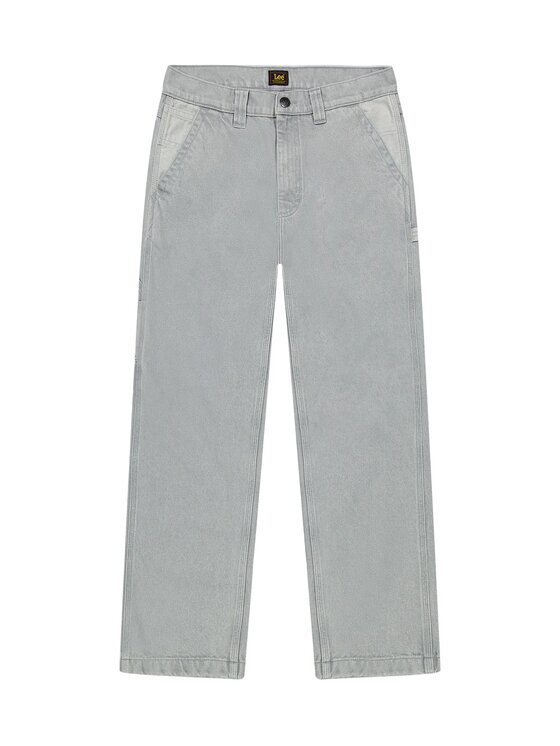 Lee Lee Jeansy SLOUCHY STR CARPENTER Szary Loose Fit