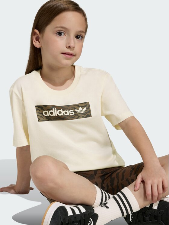 adidas adidas Komplet dziecięcy 159159 Kremowy Regular Fit