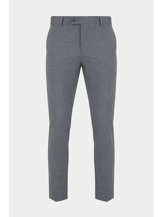 Pako Lorente Pako Lorente Spodnie garniturowe P22SF-6G-007 Szary Slim Fit