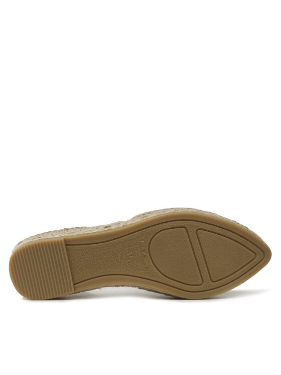 Manebi Manebi Espadrilles Suede Open-Side Flats K 1.1 O0 Beige
