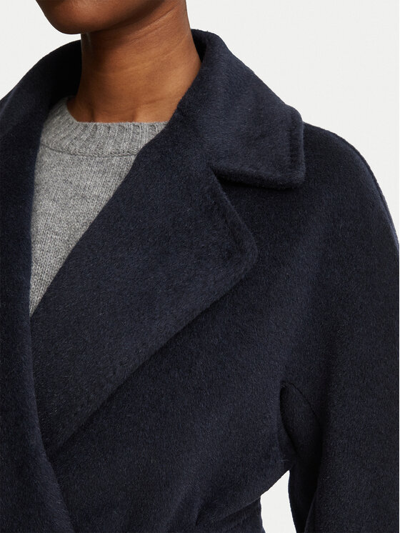 Weekend Max Mara Weekend Max Mara Cappotto di lana Tempera 2625016072 Blu scuro Regular Fit