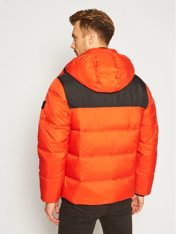 Lee Lee Kurtka zimowa Puffer L86NSZOL 112122746 Pomarańczowy Regular Fit