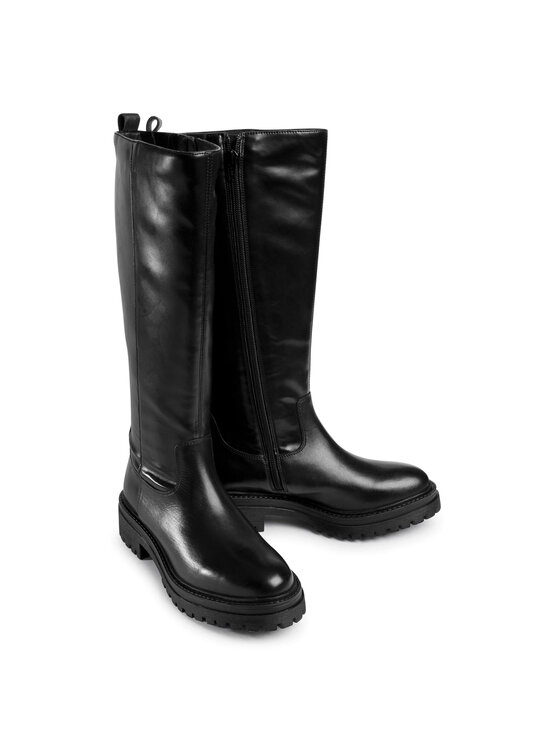 Geox Geox Cizme lungi riding D Iridea C D04HRC 05443 C9999 Negru