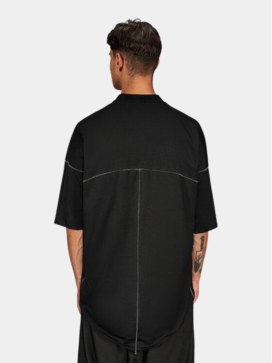 MADE BY SOCIETY MADE BY SOCIETY T-Shirt Deep - T17706 Czarny Basic Fit