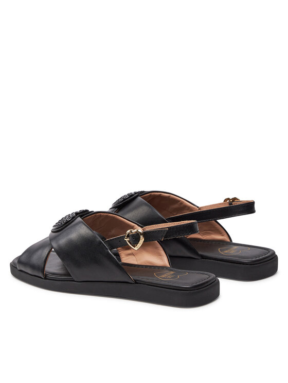 LOVE MOSCHINO Sandalen JA16232G0IIE0000 Schwarz | Modivo.de