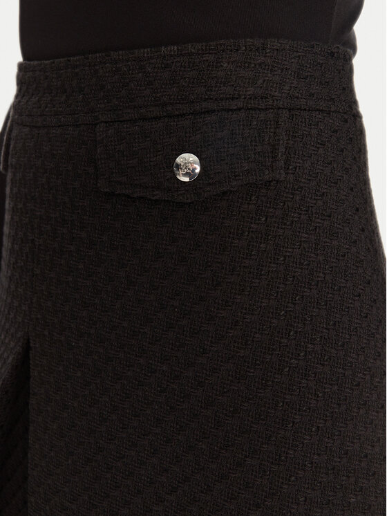 HUGO HUGO Midi krilo Raferi 50542629 982 Črna Regular Fit