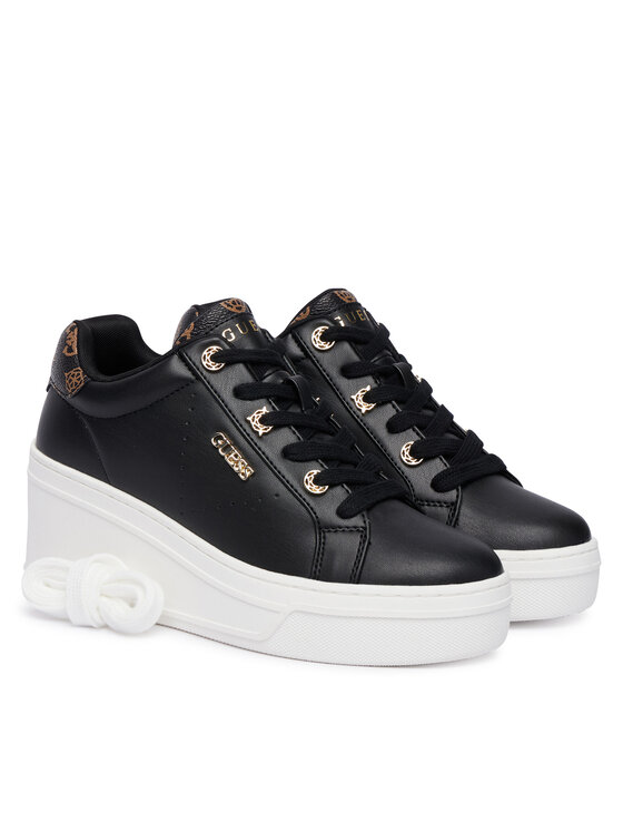 Guess Guess Αθλητικά FLTRZY ELE12 Μαύρο
