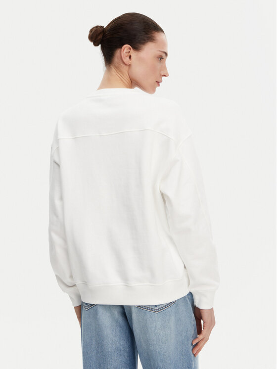 PINKO PINKO Sweatshirt Nelly 100534 A2G8 Weiß Regular Fit