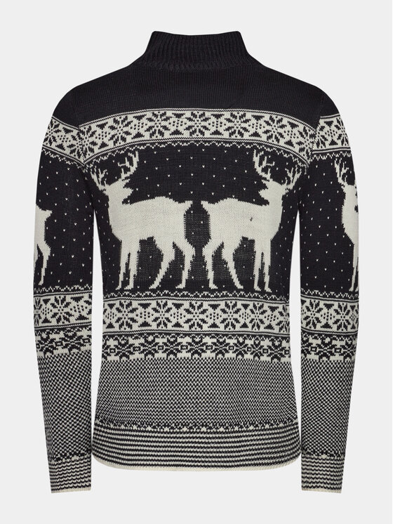 Brave Soul Brave Soul Pullover MK-248CRATCHITB Dunkelblau Regular Fit